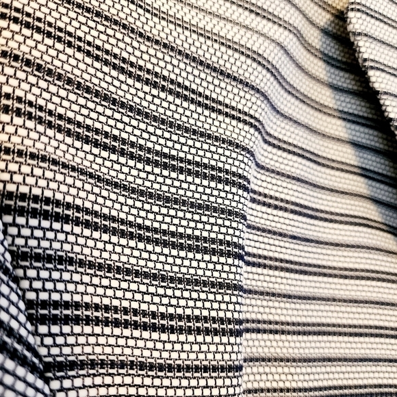NWT Jones Studio Seperates Black White Striped Blazer Women's Size 20W Prep New - Picture 4 of 13